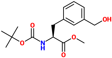 (image for) MC011765 Methyl (2S)-2-{[(tert-butoxy)carbonyl]amino}-3-[3-(hydroxymethyl)phenyl]propanoate
